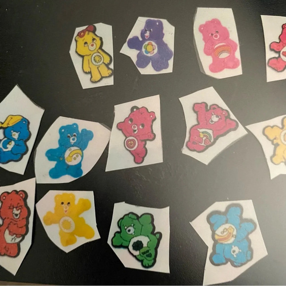 Bright Care Bear Small stickers - Picture 3 of 7